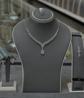 طقم تصميم الالماس 18k