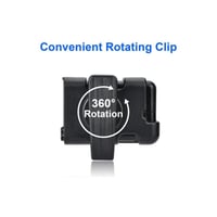 كفر مع مشبك حزام دوار360