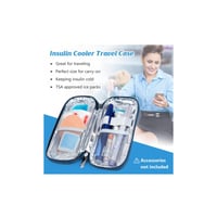 حافظة أنسولين+2جل تبريد