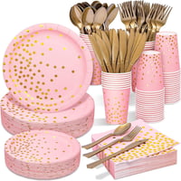 مجموعة حفلة 230 قطعة بألوان مختلفة