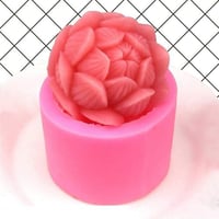 قالب شمع الورود الاسطواني