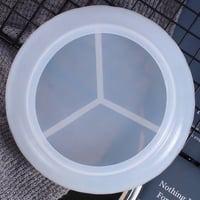 قالب سيليكون صحن دائري منفضة