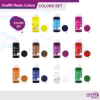 جرافيتي ريزن الوان ريزن، أزرق 200 غ