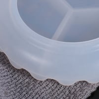 قالب سيليكون صحن دائري منفضة