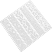 قوالب سيليكون بوك مارك بأربع اشكال