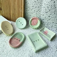 قالب سيليكون صحن الصابون