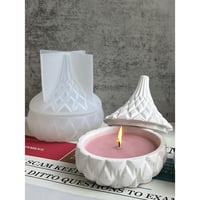 قالب سيليكون مبخرة شمع للجبس و الاسمنت