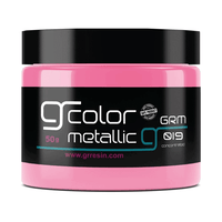 19- لون ريزن ميتاليك أحمر دافئ 50غ