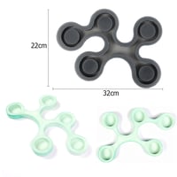 قالب سيليكون شمعدان 1 قطع 5 شمعة