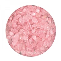 حجر كريستال زهري فاتح مقاس 7-9 ملم وزن 100 غ