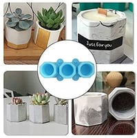 قوالب سيليكون اوعية نباتية وشموع لصب الريزن والأسم...