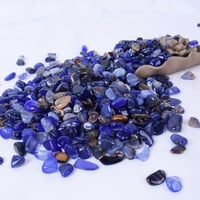 حجر كريستال لون كحلي مقاس 7-9 ملم وزن 100 غ