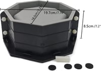 قالب سيليكون وعاء نباتي سداسي عالي الجودة مع دعاما...