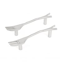 مسكة صينية شكل شوكة مقاس 11 سم ارتفاع 2 سم