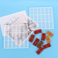 قالب سيليكون شكل لعبة دومينو