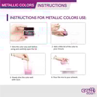 22- لون ريزن ميتاليك بنفسجي أزرق 50غ