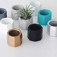 قوالب سيليكون اوعية نباتية وشموع لصب الريزن والأسم...