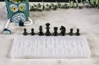 قالب سيليكون أحجار الشطرنج