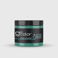 بودرة مايكا معدنية لون أخضر زمردي جرافيتي ريزن