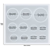 قالب سيليكون لصنع أزرار بتصميم مميز