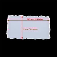 قالب سيليكون شكل صينية تقديم مستطيل مقاس 31.5* 17....