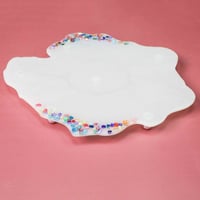 صحن حلويات مقاس 43*37 سم