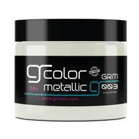 3- لون ريزن ميتاليك رمادي بارد فاتح 50غ