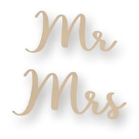 استيكر MRوMRS مقاس 4*7سم