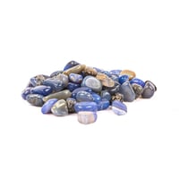 حجر كريستال لون كحلي مقاس 7-9 ملم وزن 100 غ