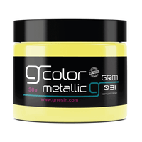 31- لون ريزن ميتاليك أصفر فاتح بيبي 50غ