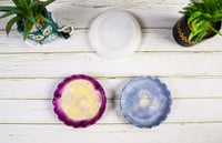 قالب سيليكون صحن دائري منفضة