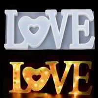 قالب سيليكون شكل كلمة love