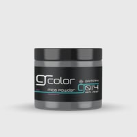 بودرة مايكا معدنية لون فضي غامق جرافيتي ريزن