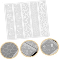 قوالب سيليكون بوك مارك بأربع اشكال