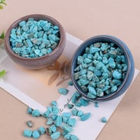 حجر كريستال سماوي مقاس 7-9 ملم وزن 100 غ