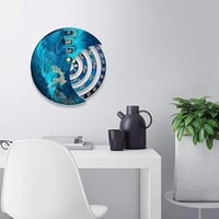 قالب سيليكون تقويم مراحل القمر لصب الريزن