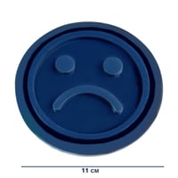 قالب الوجه الحزين من السيليكون مقاس 10*10 سم