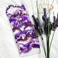 قالب سيليكون 4 قطع كوستر بحواف غير منتظمة