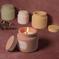 قالب سيليكون قاعدة الشمعة مقاسين