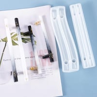 2-قطعة قالب سيليكون شكل مقابض صواني تقديم