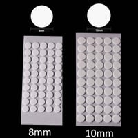 ستيكرات دائرية للشمع 50 حبة