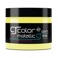 31- لون ريزن ميتاليك أصفر فاتح بيبي 50غ