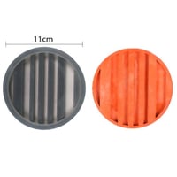 قالب سيليكون كوستر دائري مقاس 9.5 سم شكل 14