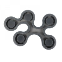 قالب سيليكون شمعدان 1 قطع 5 شمعة