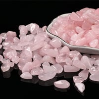 حجر كريستال زهري فاتح مقاس 7-9 ملم وزن 100 غ