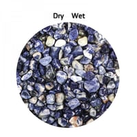 حجر كريستال لون ازرق مقاس 7-9 ملم وزن 100 غ