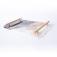 قالب سيليكون شكل 1 صينية تقديم مستطيل