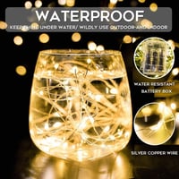 شريط إضاءة LED مع 30 لمبة, 3 متر لون أبيض