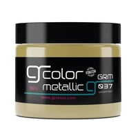 37- لون ريزن ميتاليك ذهبي معتق 50غ