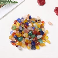 حجر كريستال معتق الوان مشكلة مقاس 13-16 ملم وزن 10...